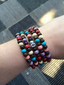Wirearmband; Hippie Happy Buddha